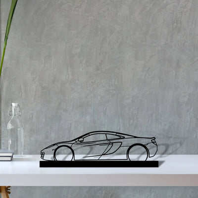 mp4-12c Silhouette Metal Art Stand - Tinvibe