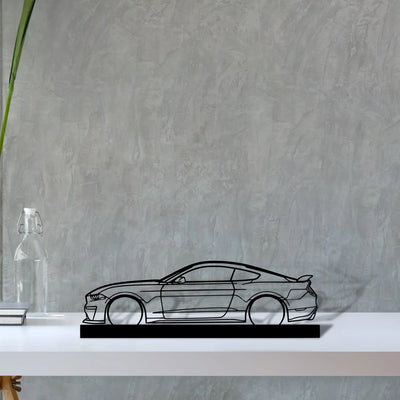 mustang-gt-s550 Silhouette Metal Art Stand - Tinvibe