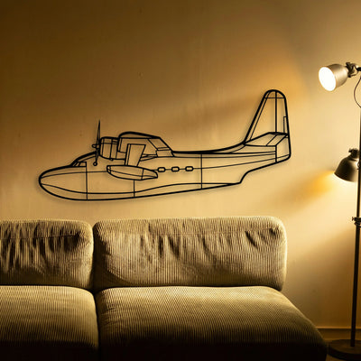 Mv 22 Osprey Classic Aircraft Silhouette Metal Wall Art - Tinvibe