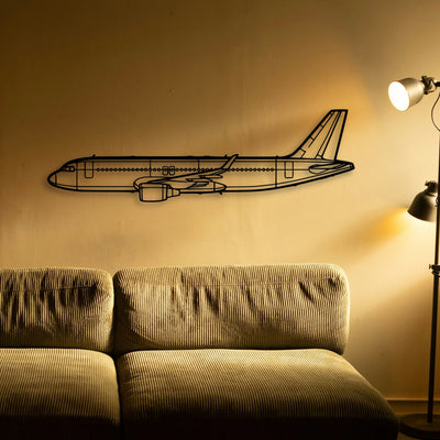 NH90 Nfh Classic Aircraft Silhouette Metal Wall Art - Tinvibe