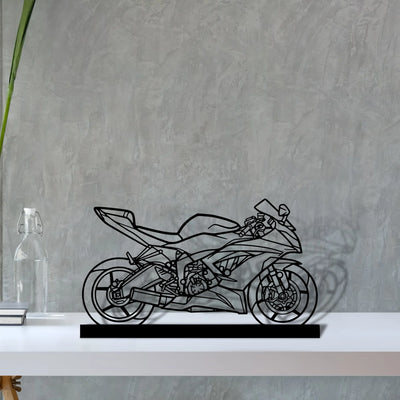 ninja-xr6-636-2016 Silhouette Metal Art Stand - Tinvibe
