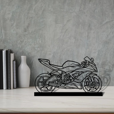 ninja-xr6-636-2016 Silhouette Metal Art Stand - Tinvibe