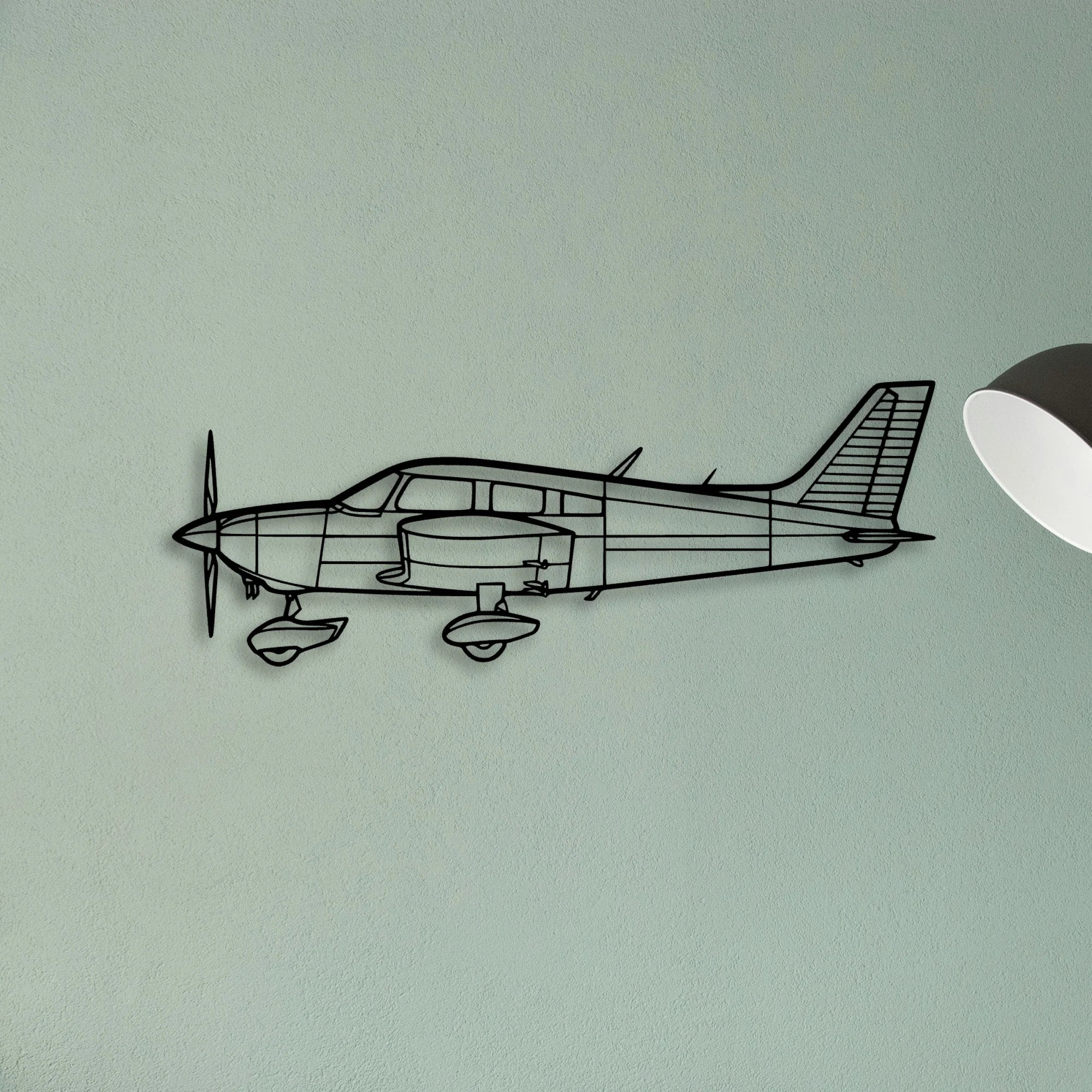 P 3C Orion Classic Aircraft Silhouette Metal Wall Art - Tinvibe