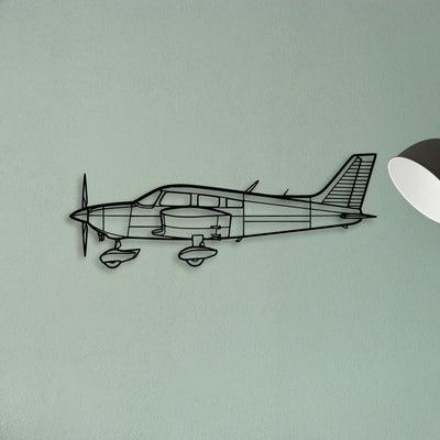 P 3C Orion Classic Aircraft Silhouette Metal Wall Art - Tinvibe