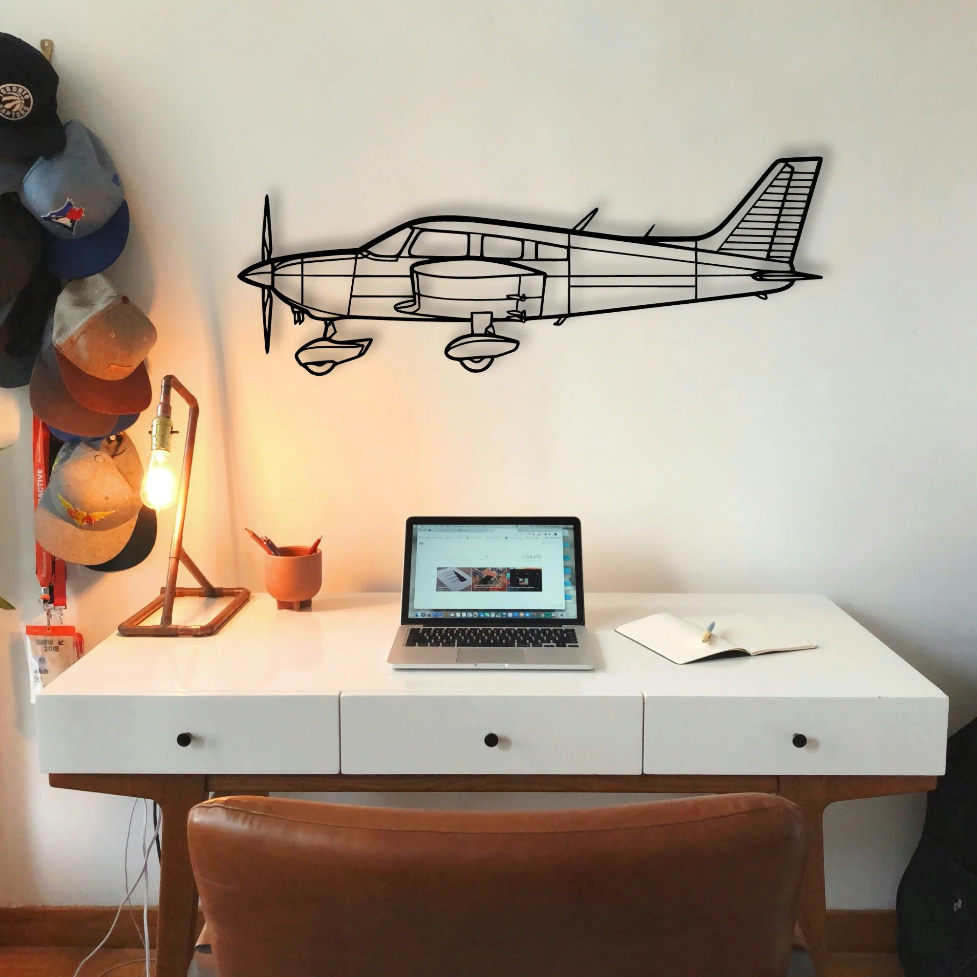 P 3C Orion Classic Aircraft Silhouette Metal Wall Art - Tinvibe