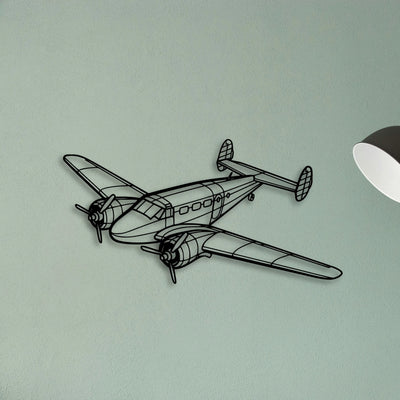 PA 46 350P Malibu Mirage Classic Aircraft Silhouette Metal Wall Art - Tinvibe