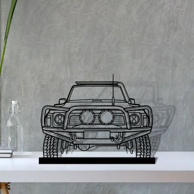 patrol-1990 Silhouette Metal Art Stand - Tinvibe