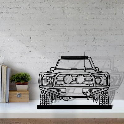 patrol-1990 Silhouette Metal Art Stand - Tinvibe