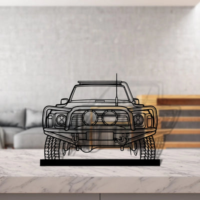 patrol-1990 Silhouette Metal Art Stand - Tinvibe