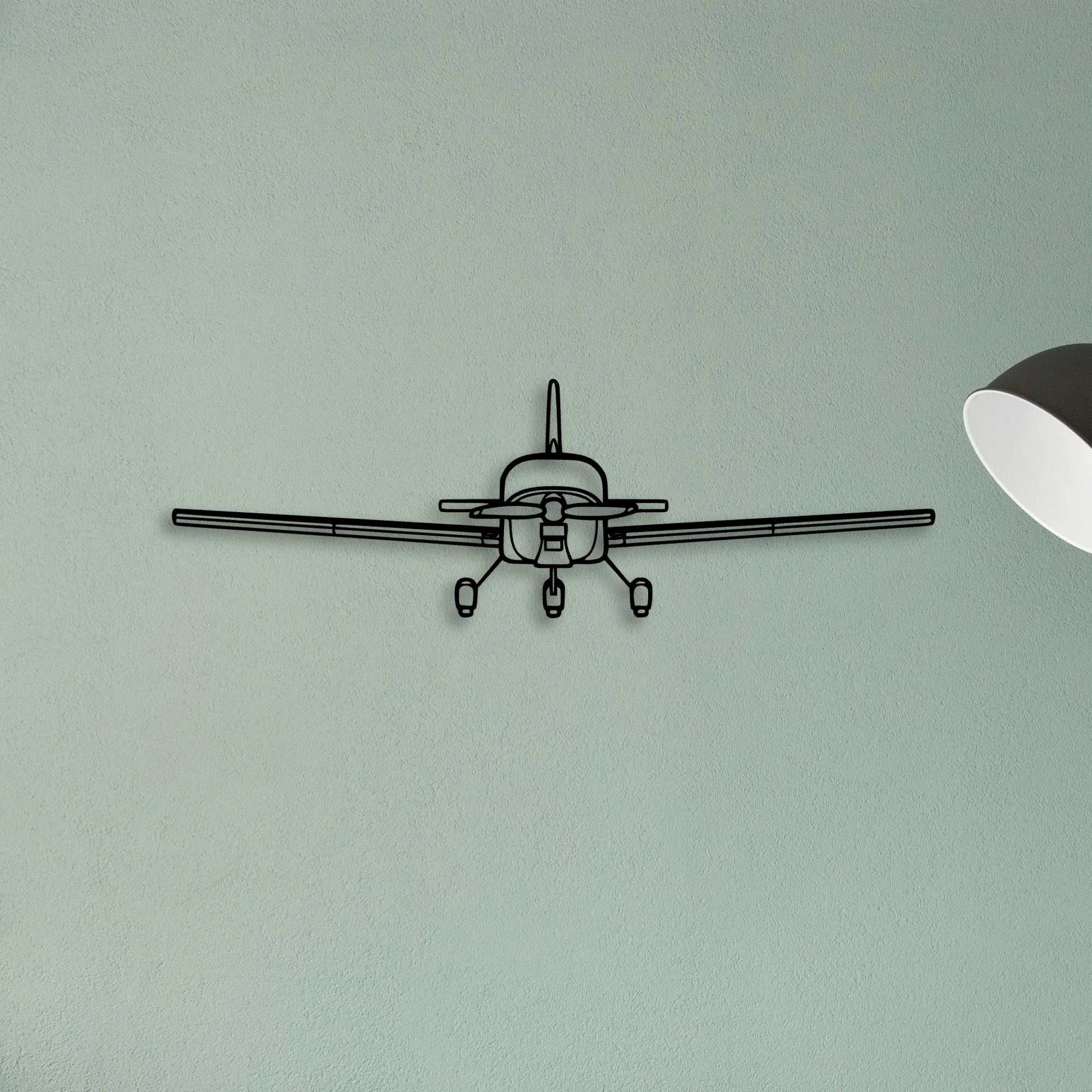 Pc 6 B2 H2 Turbo Porter Classic Aircraft Silhouette Metal Wall Art - Tinvibe