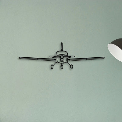 Pc 6 B2 H2 Turbo Porter Classic Aircraft Silhouette Metal Wall Art - Tinvibe