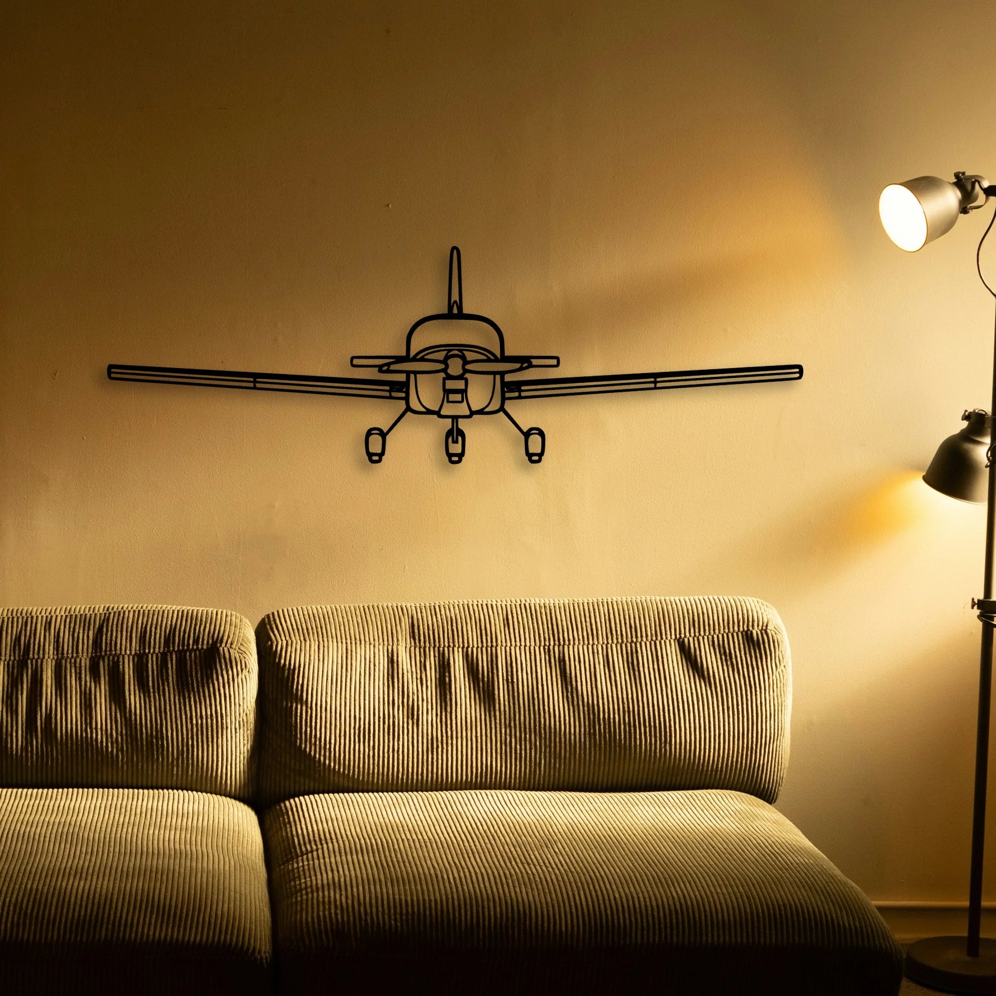 Pc 6 B2 H2 Turbo Porter Classic Aircraft Silhouette Metal Wall Art - Tinvibe