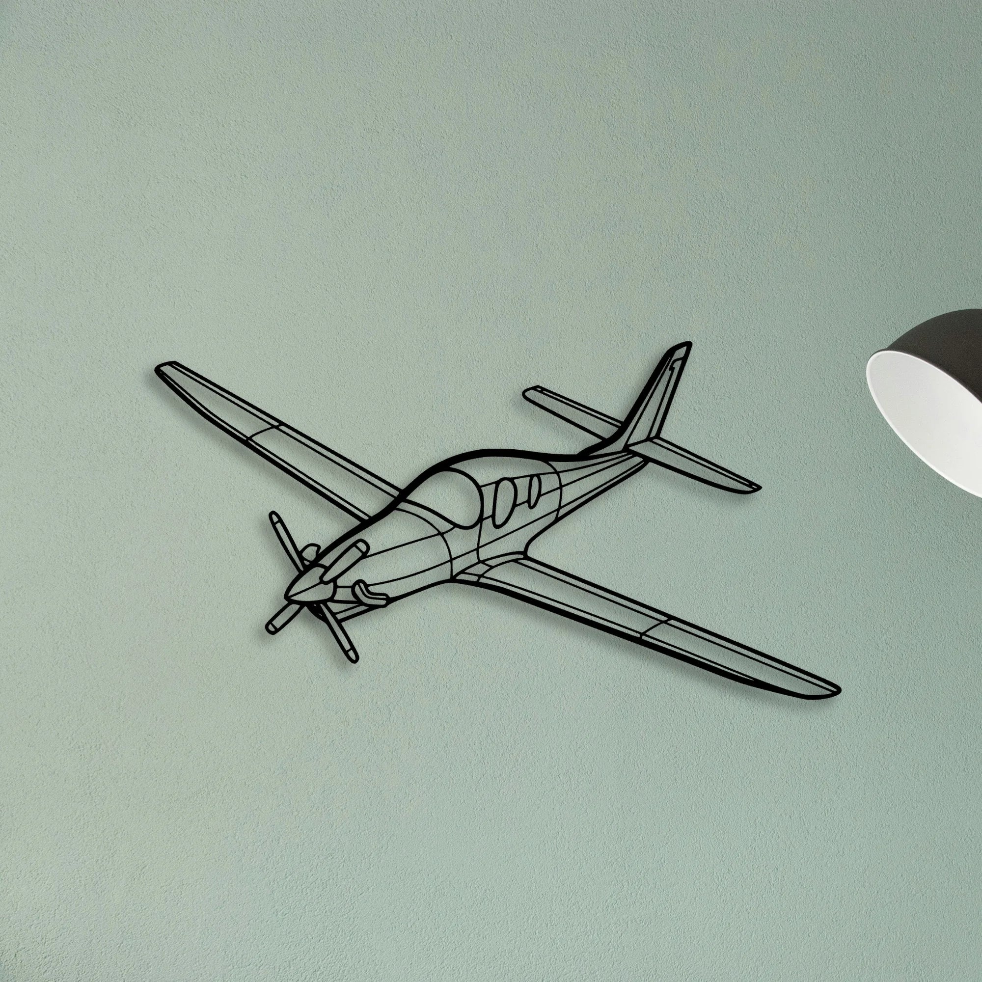 Piper J 3 Cub Classic Aircraft Silhouette Metal Wall Art - Tinvibe