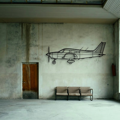 R 44 Clipper Ii Classic Aircraft Silhouette Metal Wall Art - Tinvibe