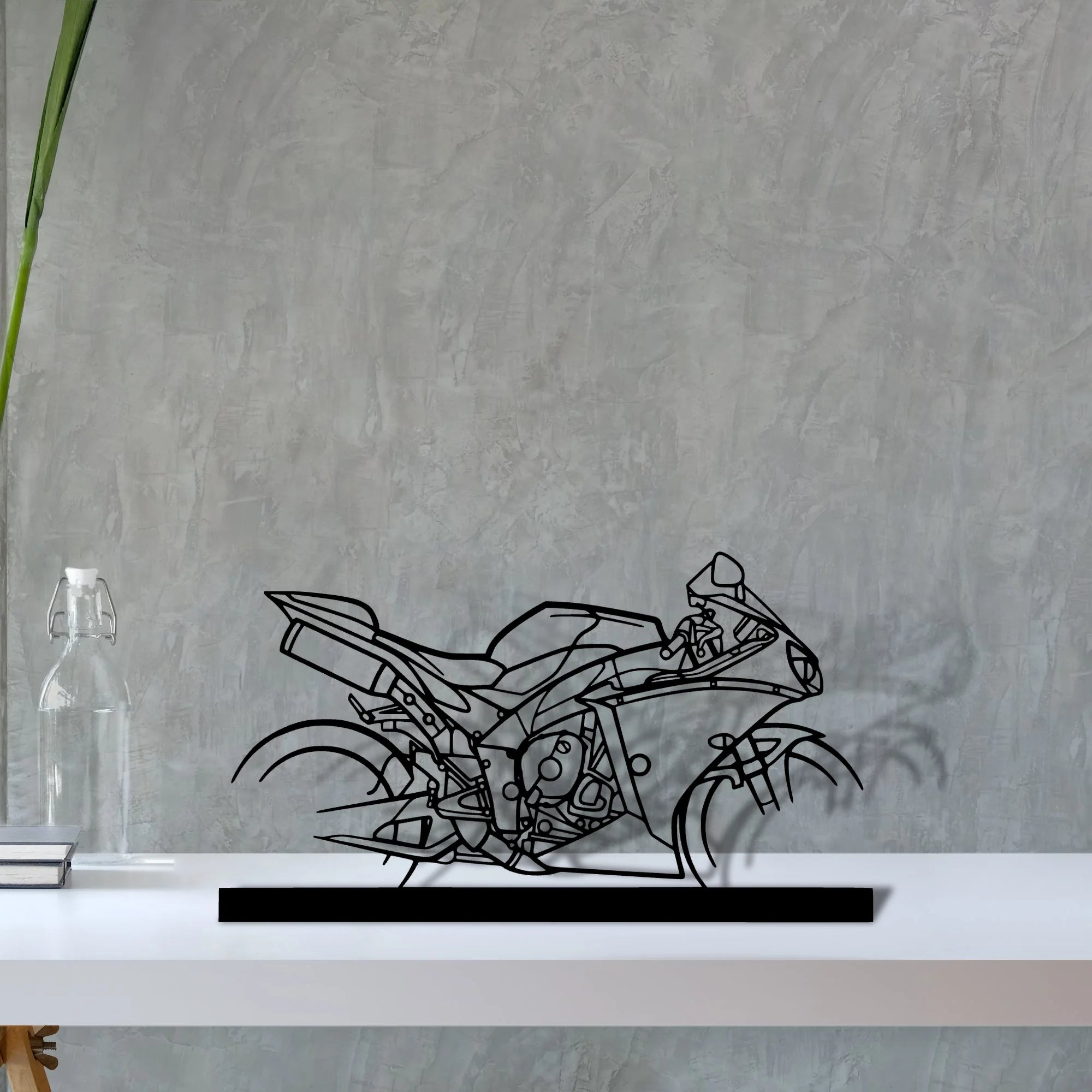 r1-2015 Silhouette Metal Art Stand - Tinvibe