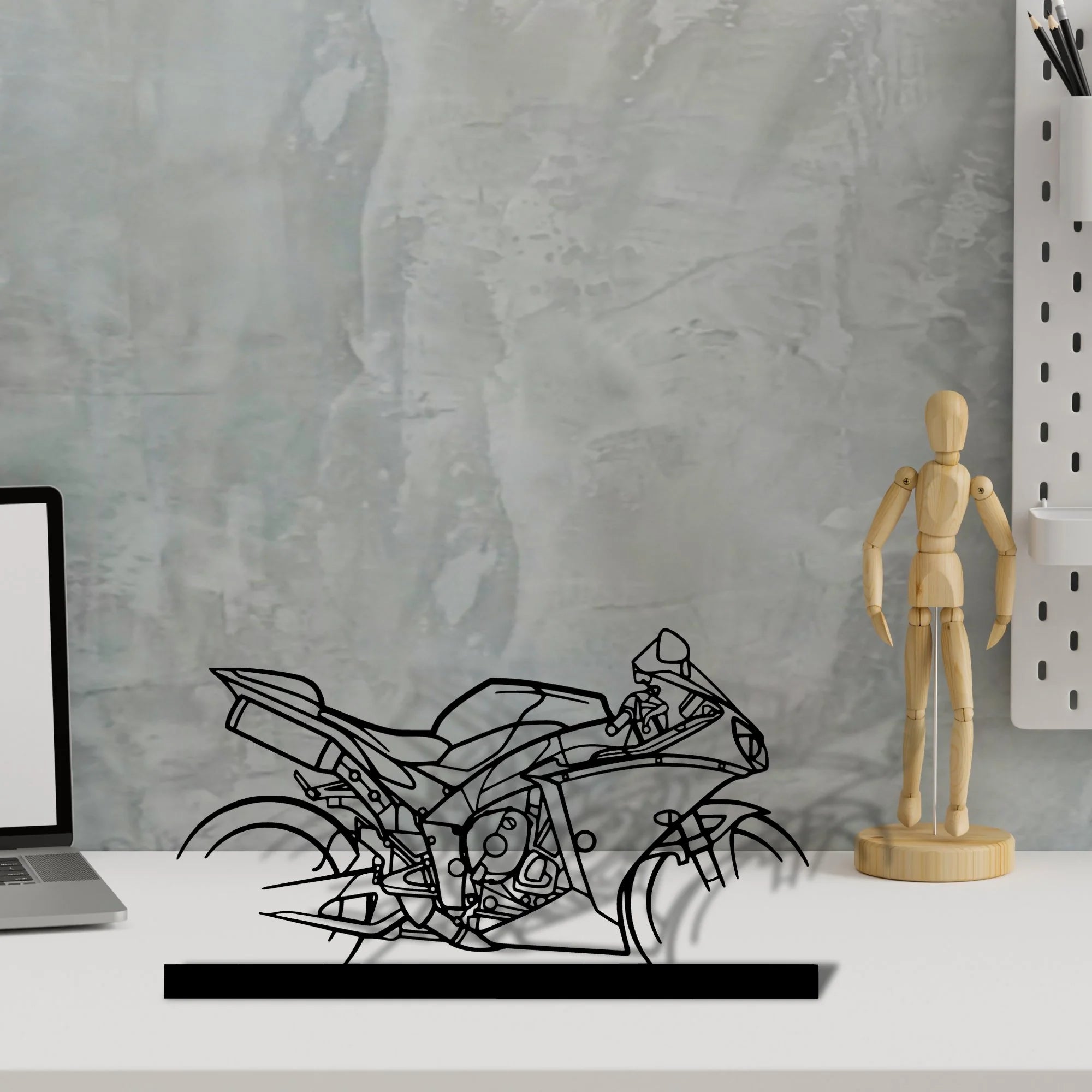 r1-2015 Silhouette Metal Art Stand - Tinvibe