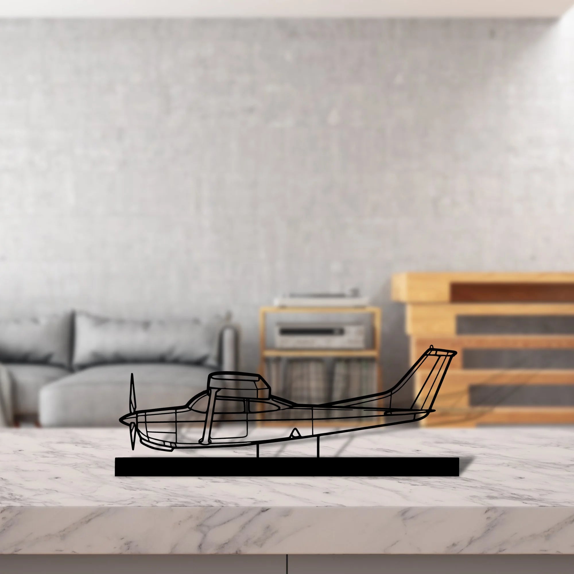 r182-2 Silhouette Metal Art Stand - Tinvibe