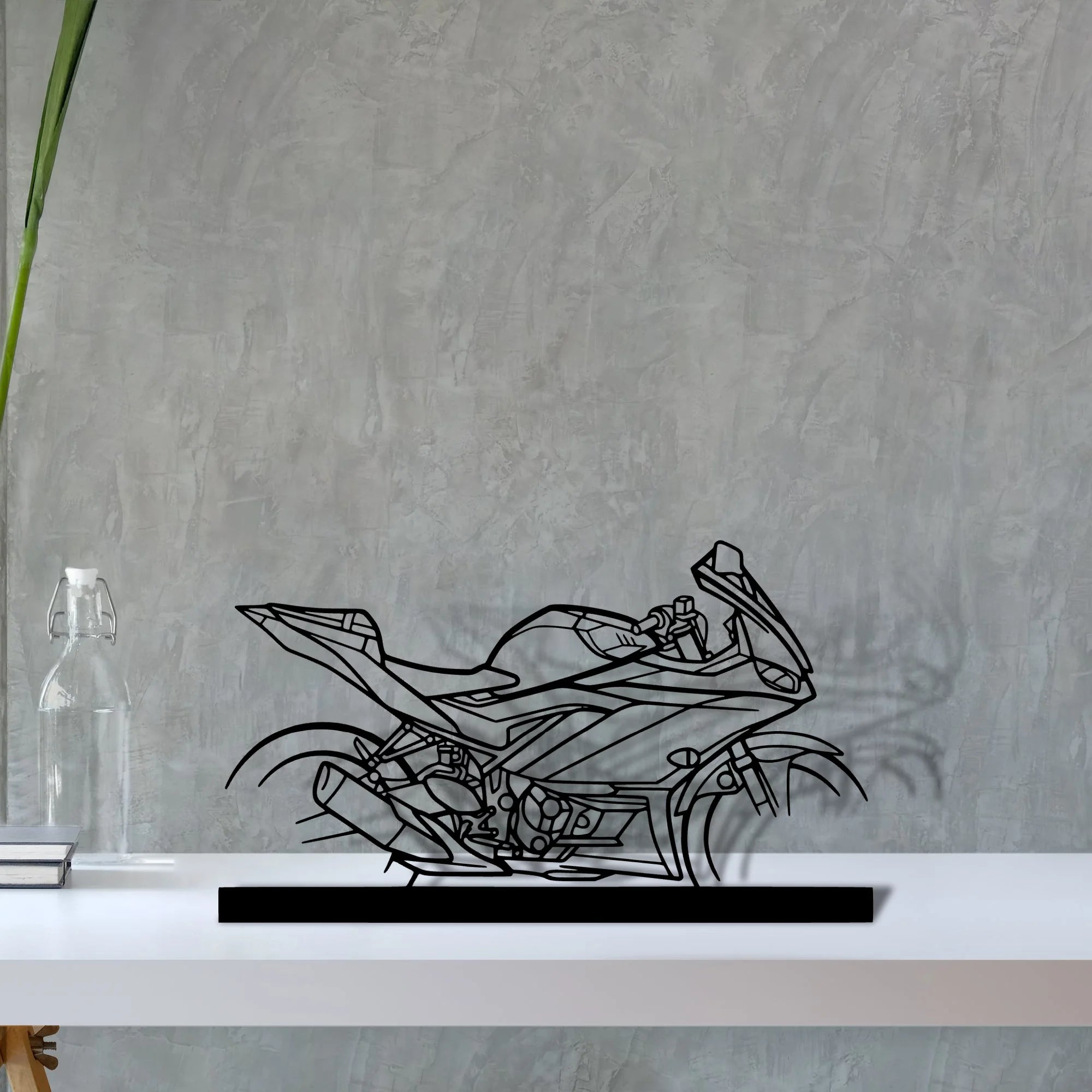 r3-rock Silhouette Metal Art Stand - Tinvibe