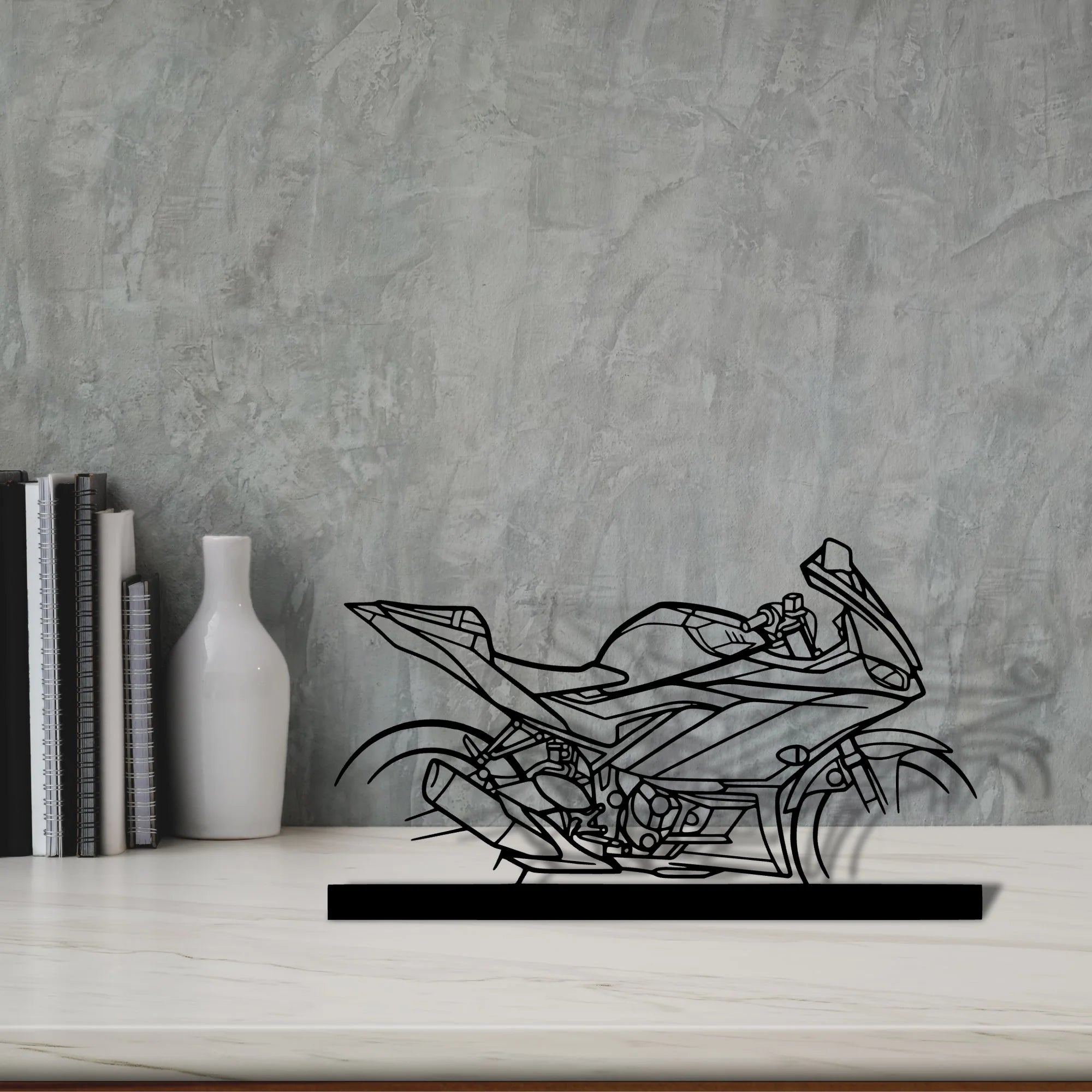 r3-rock Silhouette Metal Art Stand - Tinvibe