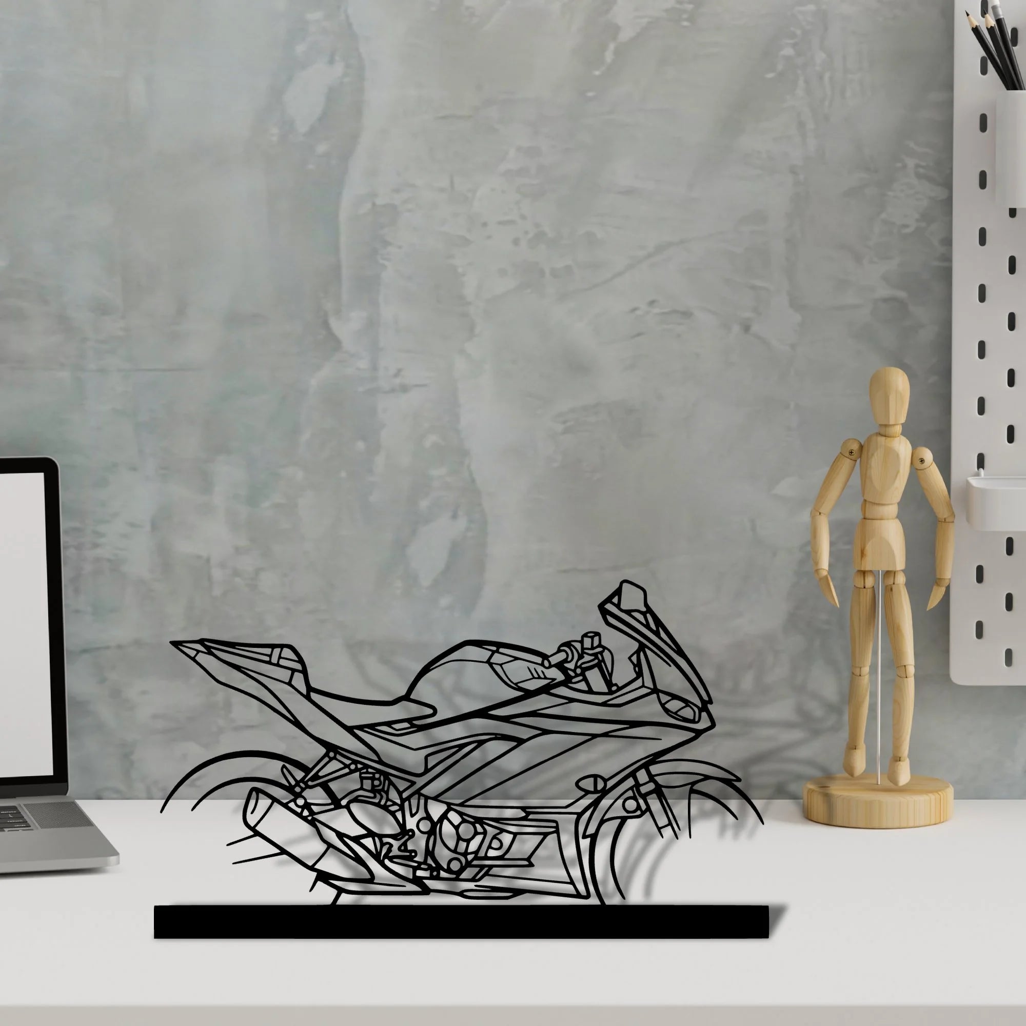 r3-rock Silhouette Metal Art Stand - Tinvibe