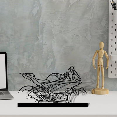 r3-rock Silhouette Metal Art Stand - Tinvibe