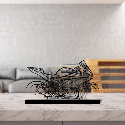 r3-rock Silhouette Metal Art Stand - Tinvibe