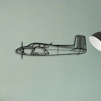 R3000 160 Classic Aircraft Silhouette Metal Wall Art - Tinvibe