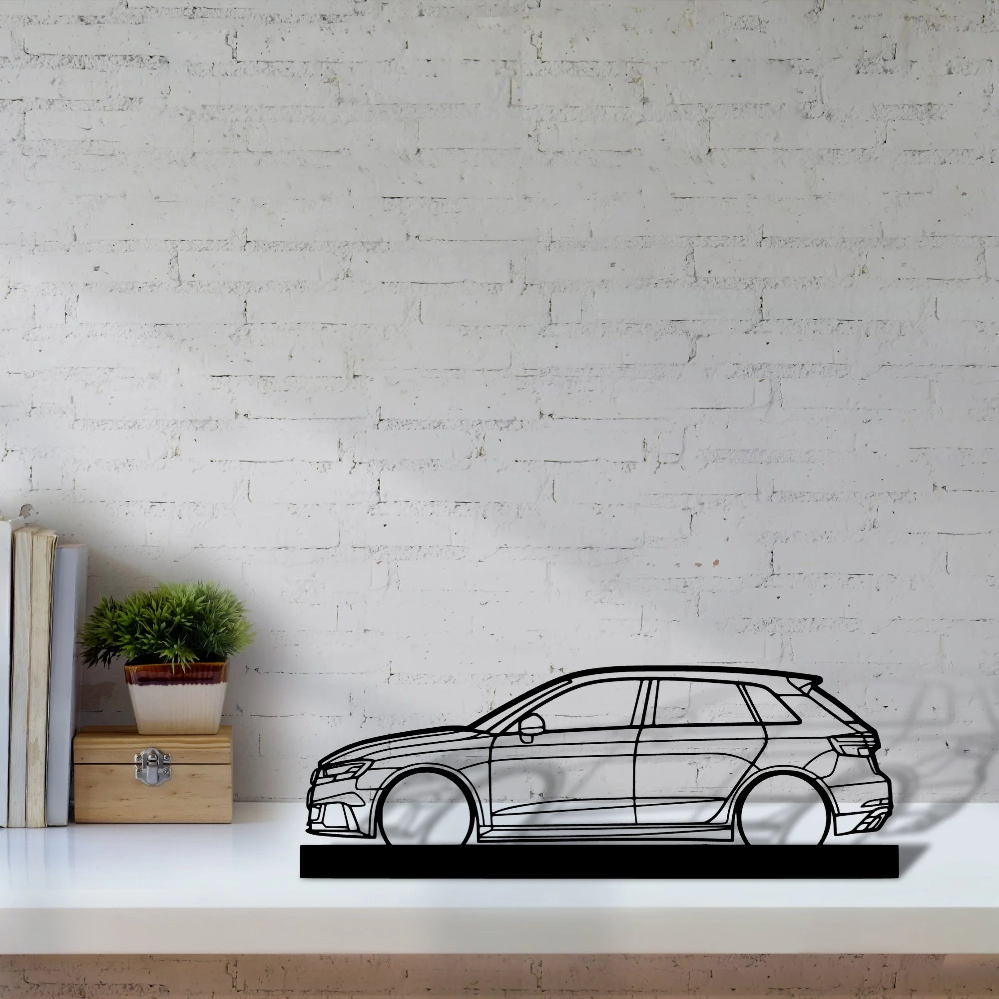 rs3-8v Silhouette Metal Art Stand - Tinvibe