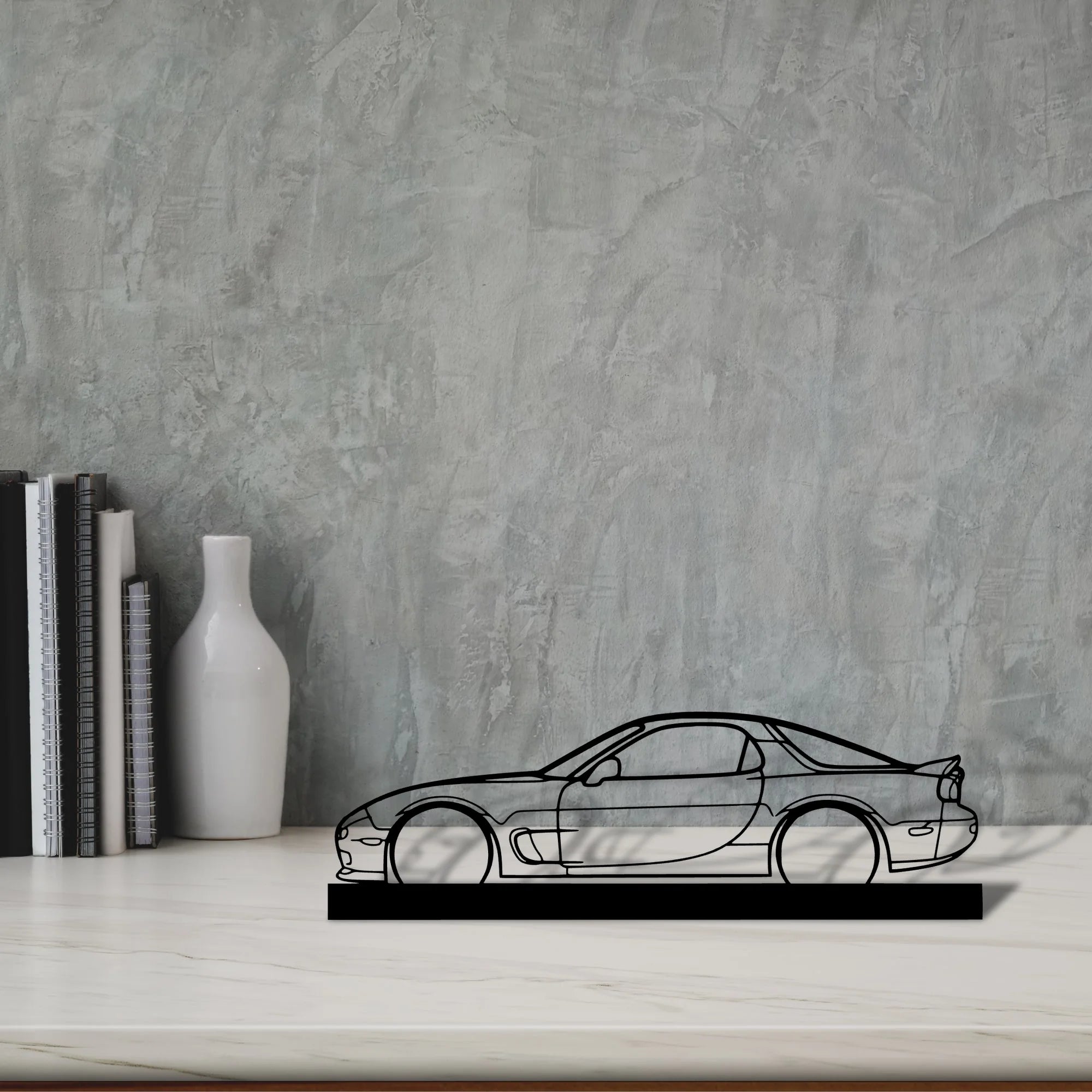 rx7-r1 Silhouette Metal Art Stand - Tinvibe