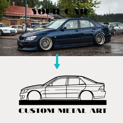 Your Custom Standing Silhouette Metal Art Service - Tinvibe