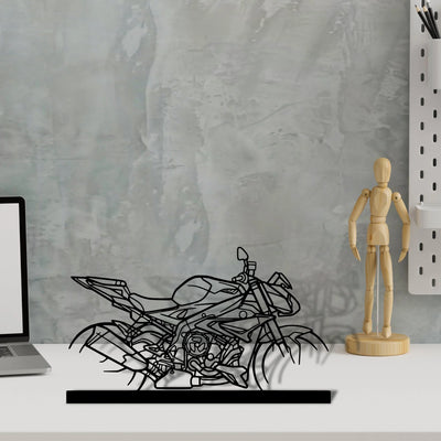 s1000r Silhouette Metal Art Stand - Tinvibe