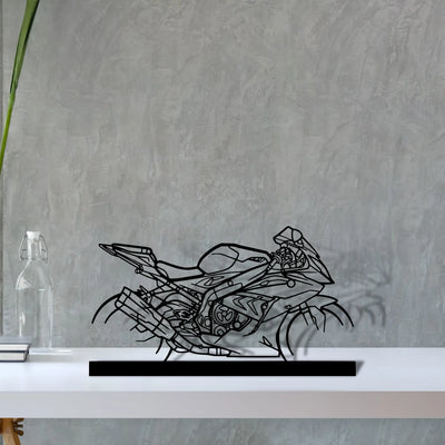 s1000rr Silhouette Metal Art Stand - Tinvibe