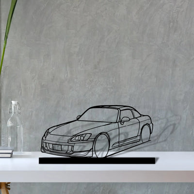 s2000-hard Silhouette Metal Art Stand - Tinvibe