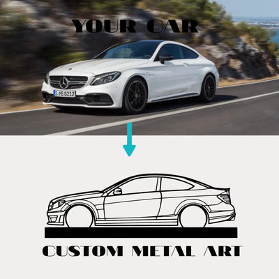 Your Custom Standing Silhouette Metal Art Service - Tinvibe