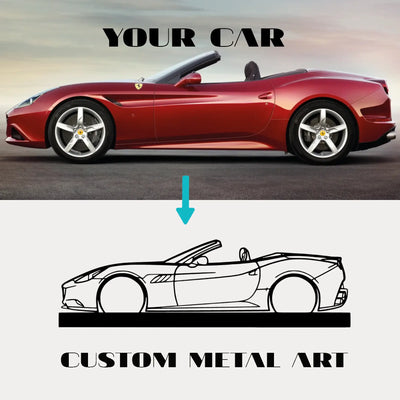 Your Custom Standing Silhouette Metal Art Service - Tinvibe