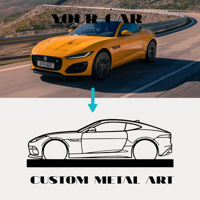 Your Custom Standing Silhouette Metal Art Service - Tinvibe