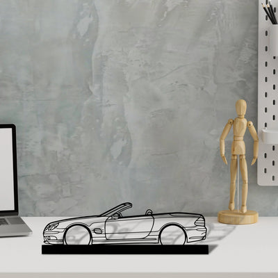 sl55-r230 Silhouette Metal Art Stand - Tinvibe