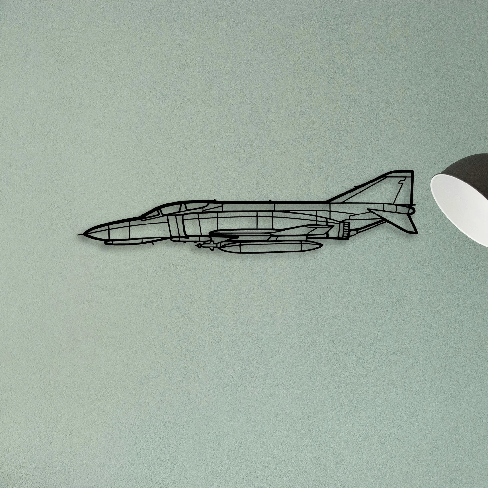 Spitfire Mk Ix 2 Classic Aircraft Silhouette Metal Wall Art - Tinvibe