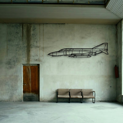 Spitfire Mk Ix 2 Classic Aircraft Silhouette Metal Wall Art - Tinvibe
