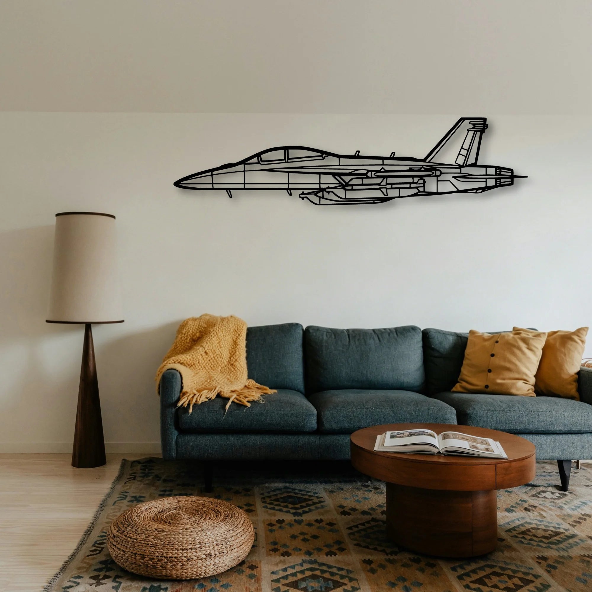 Sportsman 2 2 Classic Aircraft Silhouette Metal Wall Art - Tinvibe