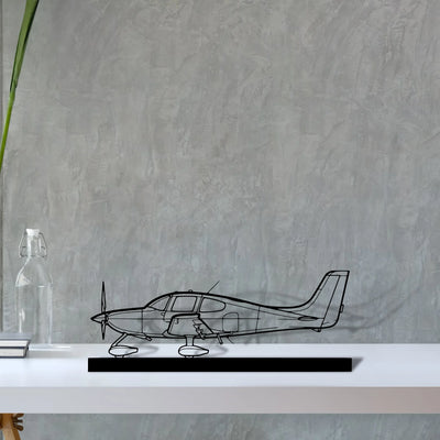 sr22 Silhouette Metal Art Stand - Tinvibe