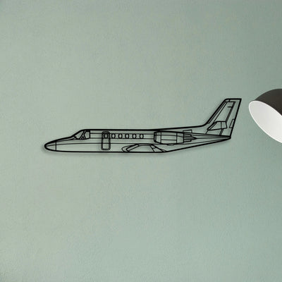 Stearman 75 Classic Aircraft Silhouette Metal Wall Art - Tinvibe