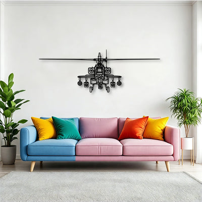 Stearman Classic Aircraft Silhouette Metal Wall Art - Tinvibe