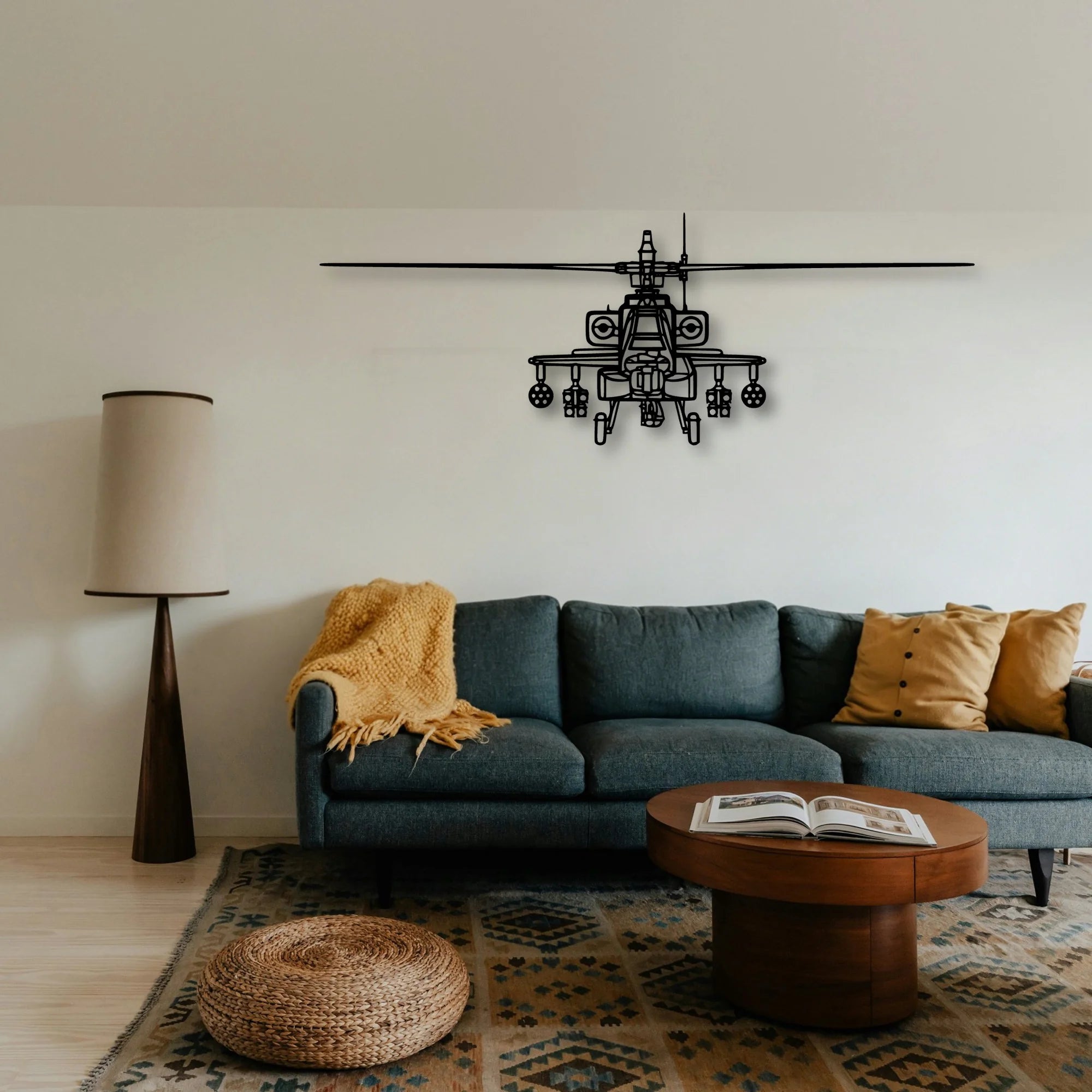 Stearman Classic Aircraft Silhouette Metal Wall Art - Tinvibe
