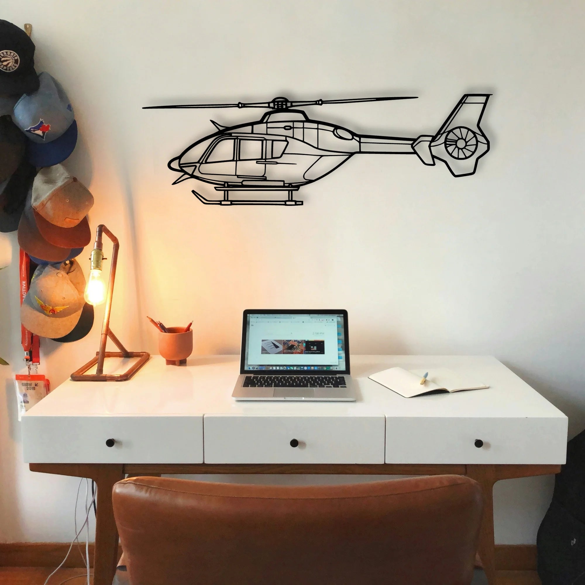Stol Ch 750 Classic Aircraft Silhouette Metal Wall Art - Tinvibe