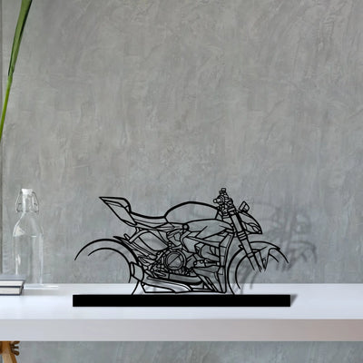streetfighter-v2-2023 Silhouette Metal Art Stand - Tinvibe