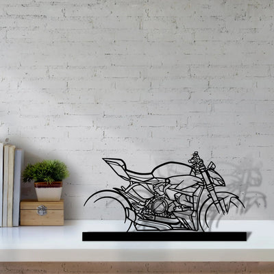 streetfighter-v2-2023 Silhouette Metal Art Stand - Tinvibe
