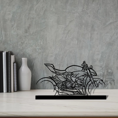 streetfighter-v2-2023 Silhouette Metal Art Stand - Tinvibe