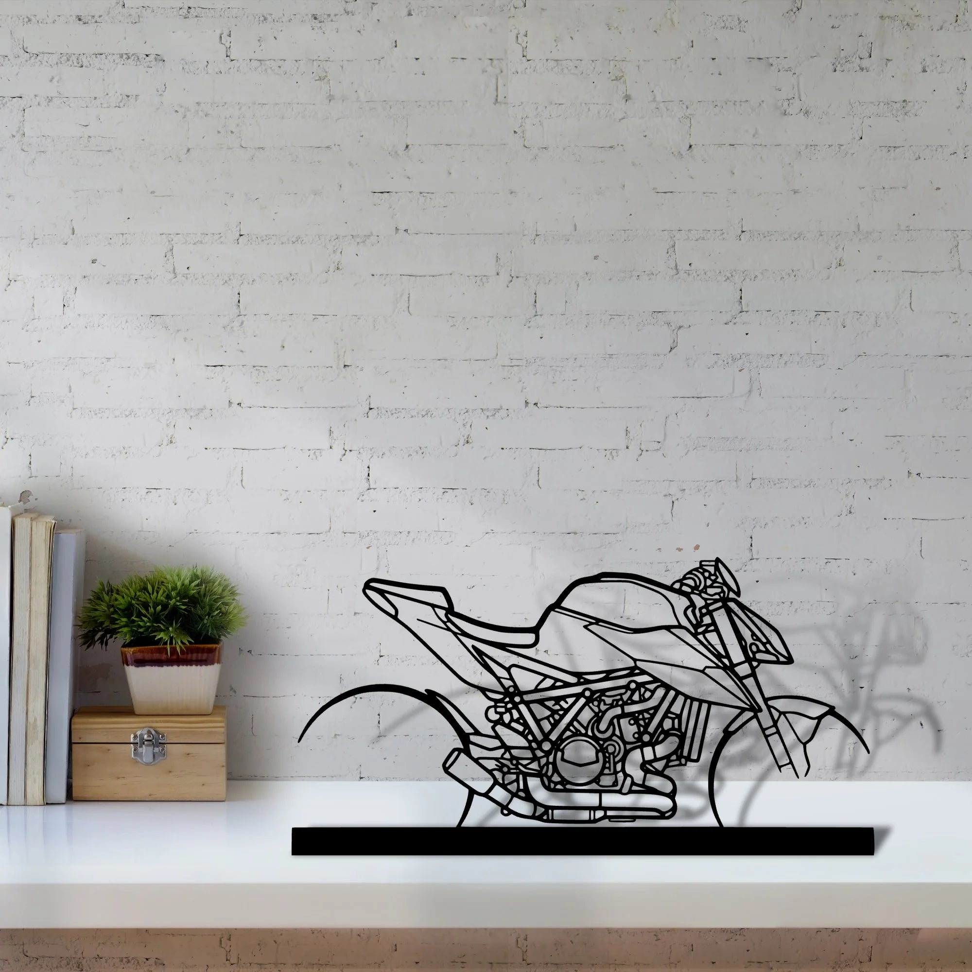 super-duke-r-1290 Silhouette Metal Art Stand - Tinvibe