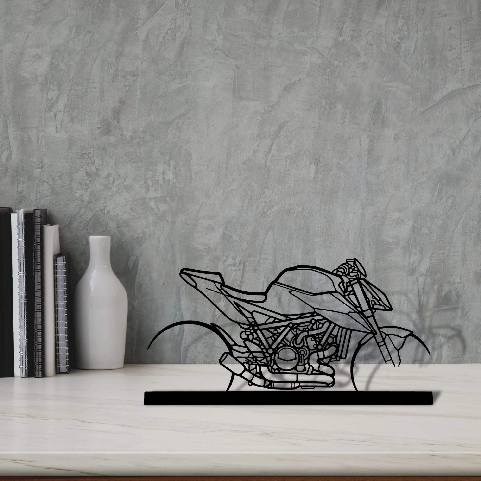 super-duke-r-1290 Silhouette Metal Art Stand - Tinvibe